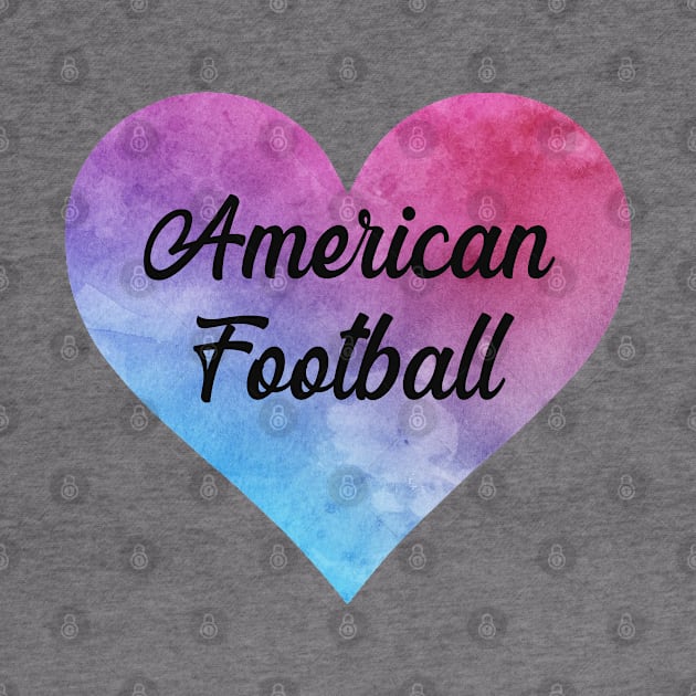 American football gift. Perfect present for mother dad friend him or her by SerenityByAlex